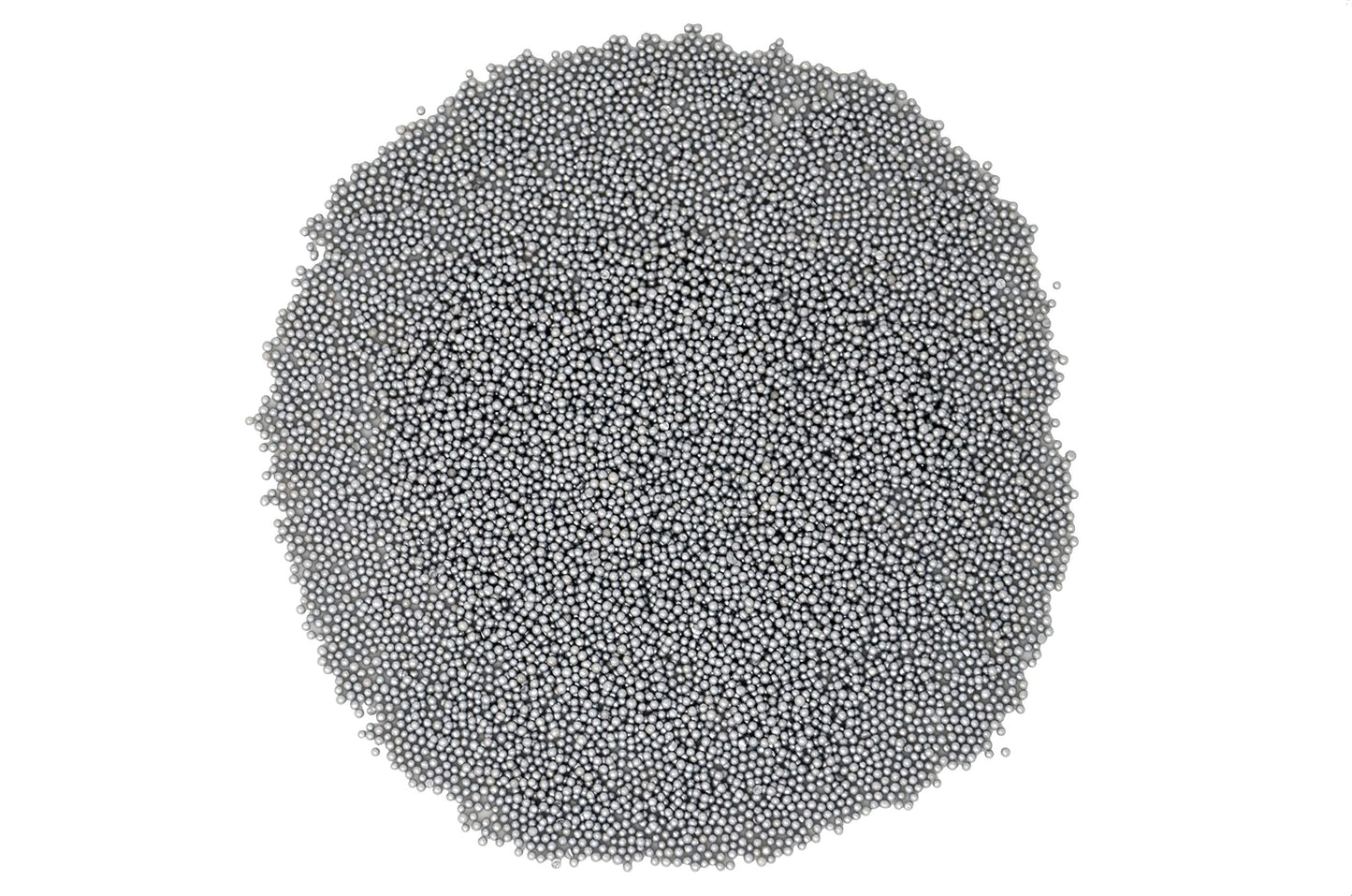 Mystic Sprinkles Sparkling Silver Nonpareils 3.8Oz Bottle