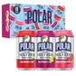 POLAR Seltzer Water Berries Variety Pack, 12 fl oz cans, 18 pack, Model 10161318
