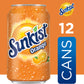 Sunkist Orange Soda  12 Fl Oz (Pack of 12)