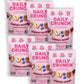 Daily Crunch Sprouted Almonds, 5 Ounce Resealable Bags (Cherry Berry, 6 Pack) Packaging May Vary - Sprouted And Dehydrated For A