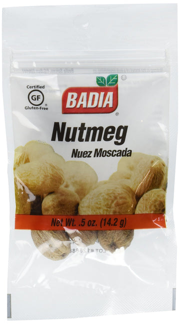 Badia Whole Nutmeg Net Wt. .5 Oz (14.2G)