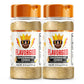 Gingerbread Cookie Topper Mix (2 Bottle) By Flavor God - Enhanced All Natural & Healthy Spice Blend For Ice Cream & Coffee - Kosher, Low Sodium, & Dairy-Free - Great Flavor Spices And Seasoning Gift