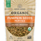Good Sense Roasted Salted Organic Pumpkin Seeds, 6 Ounce