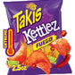 Takis Fuego Kettlez Potato Chips 2.5 Oz Snack, Extreme Hot Chili Pepper & Lime Flavored