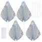 Gyufise 6Pcs Paper Palm Fan Cake Topper Palm Leaf Fan Cake Pick For Diy Bakeware Craft Project Home Made Wedding Bridal Shower B