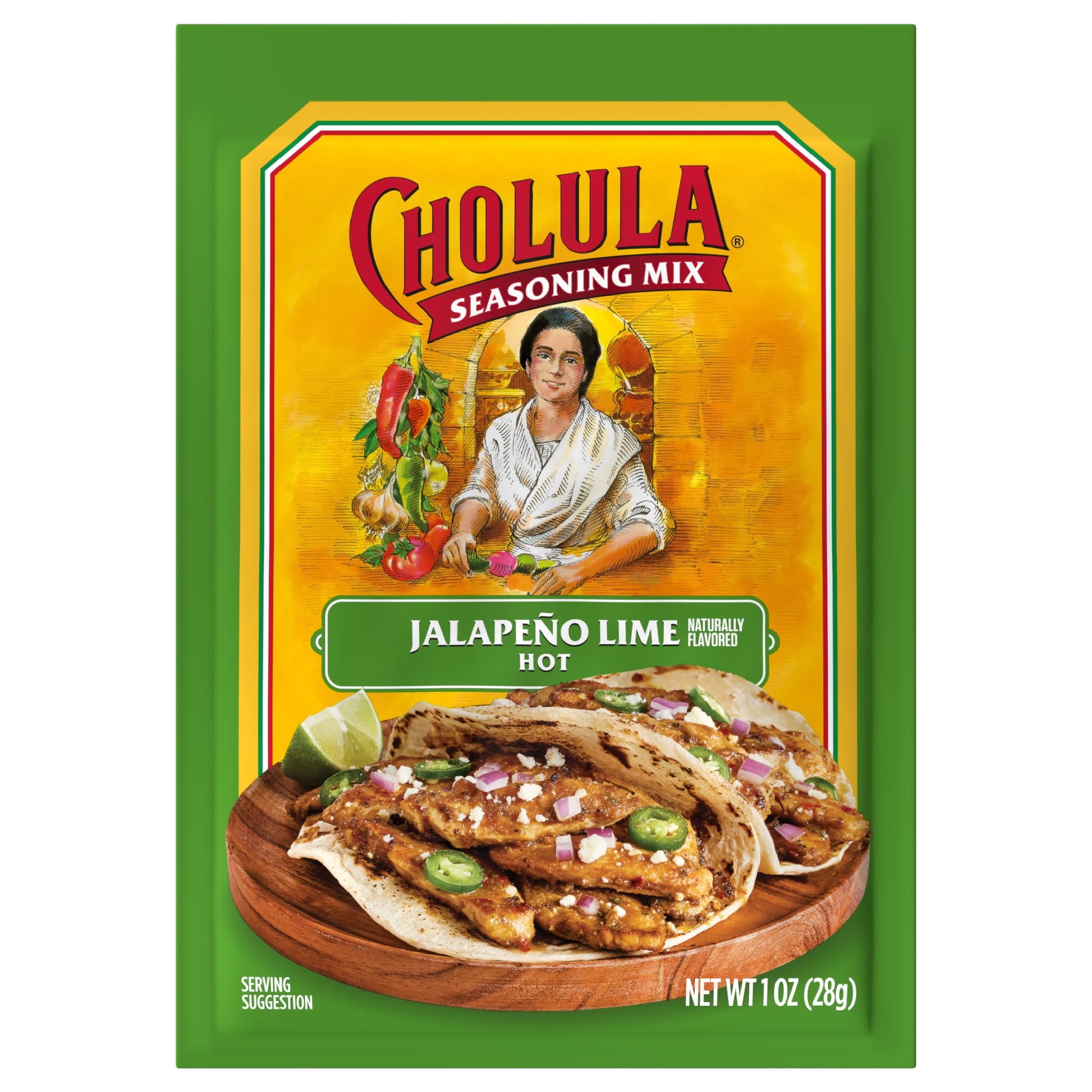 Cholula Jalapeo Lime Seasoning Mix, 1 oz