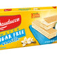 Bauducco Vanilla Wafer Cookies - Sugar Free Delicious & Crispy Wafers- 0G Of Added Sugar - 3 Creamy Layers - Great For Snacks & Dessert - No Artificial Flavors, 5Oz (Pack Of 1)