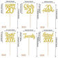 24Pcs Gold Happy 20Th Birthday Cupcake Toppers Twenty Straight Outta 2005 Cupcake Picks Cheers To 20 Lengend Since 2005 Cake Dec