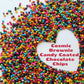Rainbow Candy Coated Chocolate Chips | Cosmic Brownie Sprinkles [10 Oz] | Mini Chocolate Baking Chips for Ice Cream & Cake Decor