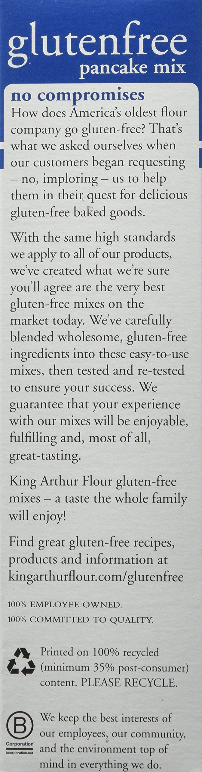 King Arthur Pancake Mix, 6 Per Case, 15 Ounce