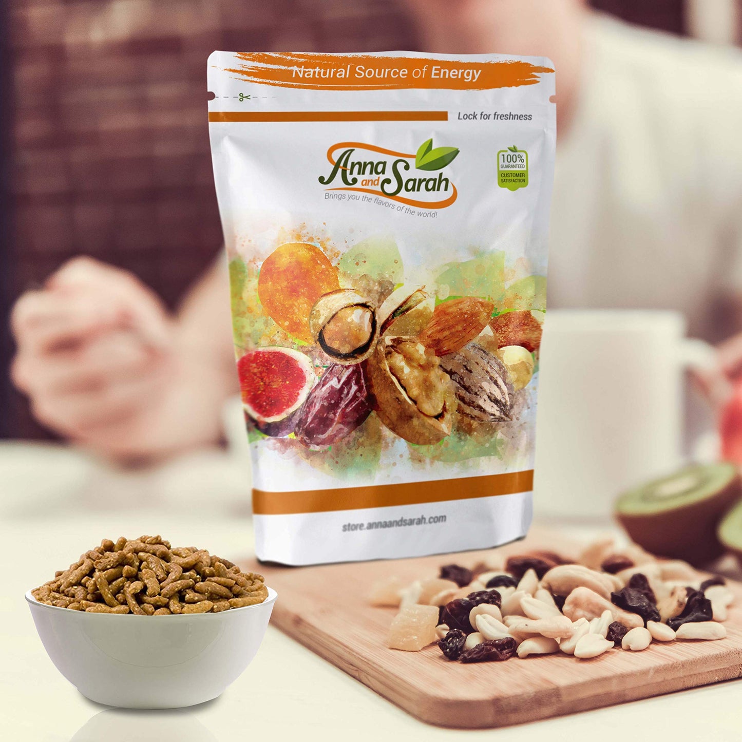 Anna And Sarah Honey Roasted Sesame Sticks In Resealable Bag, 2 Lbs