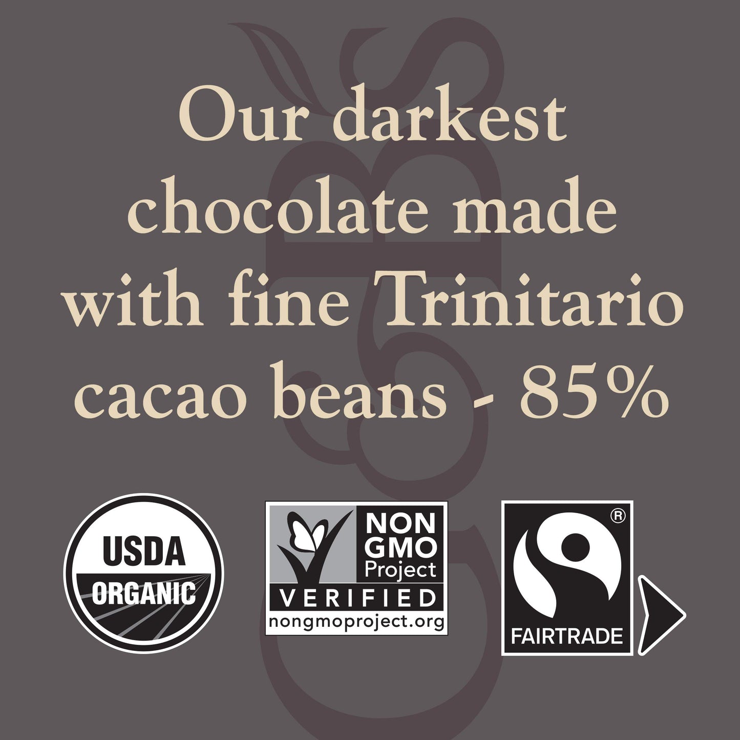 Green & Blacks Organic Dark Chocolate Bar, 85% Cacao, 3.17 oz, Pack of 10