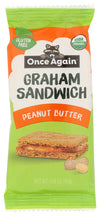 ONCE AGAIN Organic Peanut Butter Graham Sandwich, 1.59 OZ