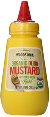 Woodstock Mustard Dijon Org 8 Oz