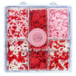 Valentines Sprinkles for Baking, Pink, Red and White Heart Sprinkles for Valentines Cake Cookies Cupcake Decorating