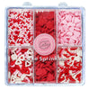Valentines Sprinkles for Baking, Pink, Red and White Heart Sprinkles for Valentines Cake Cookies Cupcake Decorating