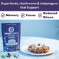 BrainCakes Superfood Organic Pancake & Waffle Mix Gluten Free | Memory, Focus & Stress Support | Just-Add-Water | By LIVING PRAN