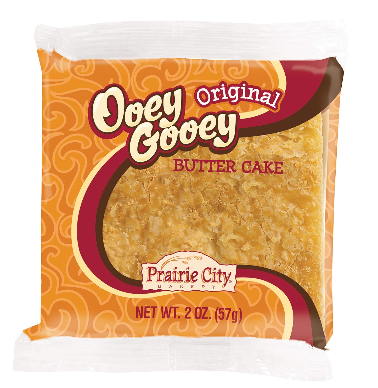 Prairie City Bakery Original Ooey Gooey Butter Cake, 3 Boxes, 30 Individually Wrapped Cakes