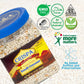 Crispa Premium Quality Tri-Color Israeli Couscous - 21.16 Oz (1.3Lb), All Natural Product Of Israel Having No Cholesterol And 0.