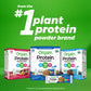 Orgain Organic Vegan Protein Bars, Chocolate Brownie - 10G Plant Based Protein, Low Calorie Healthy Snacks, No Lactose Or Soy Ingredients, Gluten Free, Non-Gmo - 1.41 Oz (Pack Of 12)