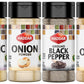 Haddar Passover Spice Set, 6 Essential Spices, 1.23 oz | Garlic Powder, Onion Powder, Paprika, Ground Black Pepper, Ground Cinna