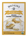 Watkins Organic Country Gravy Gourmet Seasoning Mix, 2.82 Oz. Packets (Pack Of 6)