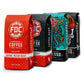 Fire Department Coffee - Gives Back To Firefighters - Rescue Variety Pack - Ground Coffee - Original Medium Roast, Dark Roast, S