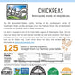 Palouse Brand Certified Glyphosate Residue Free Chickpeas | Garbanzo Beans | 5 lbs | Family Farmed in Washington State | Non-GMO