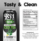 Ryl Unsweetened Black Iced Tea, 12-Pack (16oz), Zero Sugar, Low Carb, Non-GMO, Antioxidant Superblend, Gluten Free, Kosher