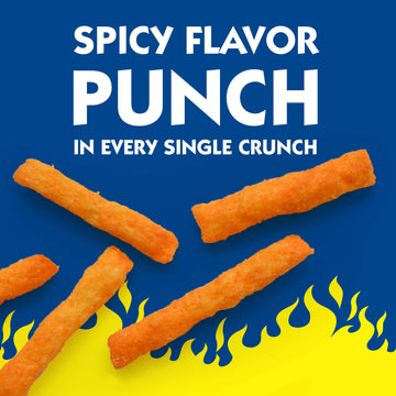 Andy Capp'S Big Bag Hot Fries, 8 Oz, 8 Pack