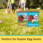 Russell Stover Easter Caramel & Marshmallow Milk Chocolate Easter Egg, 1.3 oz each (Pack of 18)