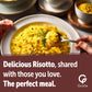 GUSTA Risotto alla Milanese Meal Kit - Gourmet Italian Food - Makes 5 Meals - Includes Recipe Booklet