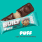 Built Bar, Puff Protein Bars, Cookie Dough Chunk Puff, 15g Protein Snacks, On-The-Go Bars, Only 160 Calories, 8g Sugar, Collagen