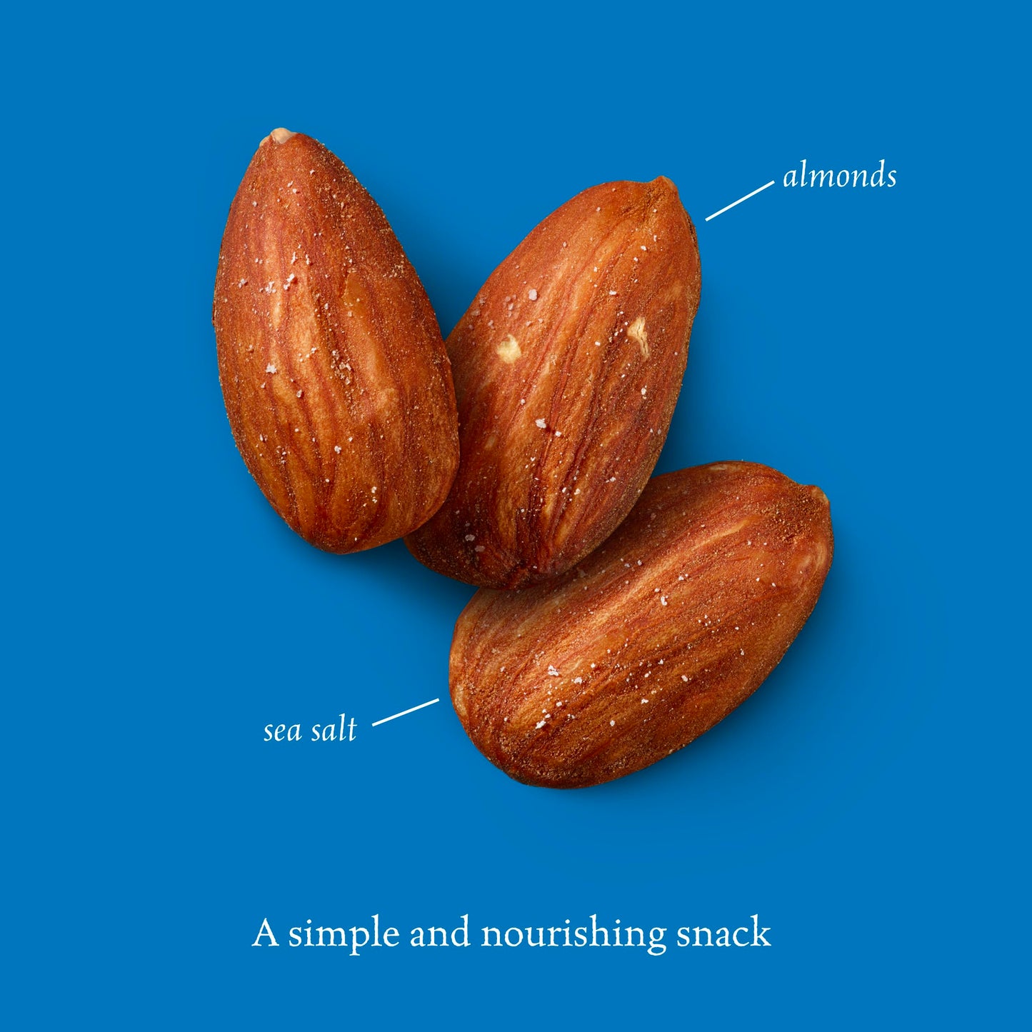 Sahale Snacks California Dry Roasted Almonds, 1.5 oz Grab & Go Bags (18 Packs) - Dry-Roasted Almonds with a Touch of Sea Salt -