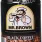 Mr. Brown Black Coffee, 8.12 Ounce (Pack Of 24)