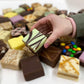 Valley Fudge Mint Chocolate Swirl Artisan Fudge, One Pound Package, Real Butter Gourmet Candy