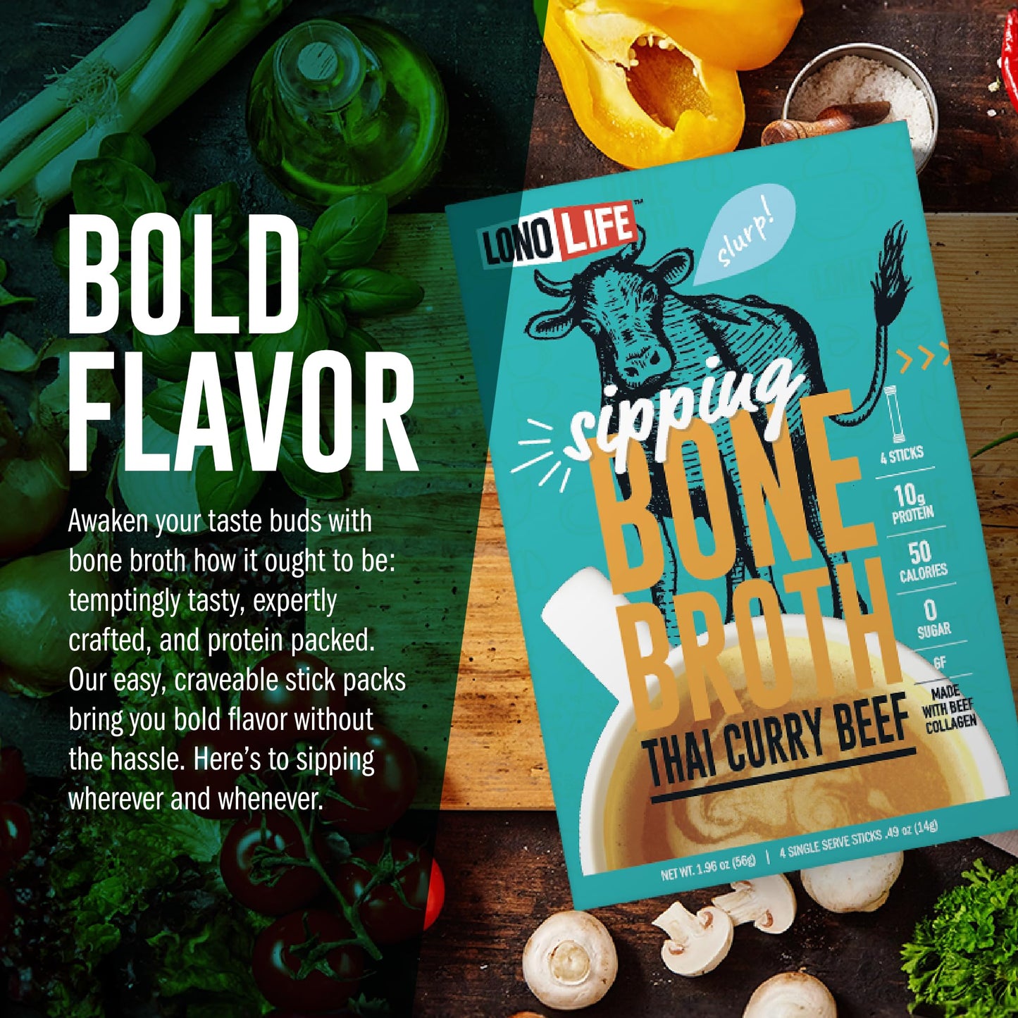LONLF BROTH THAI CRRY ST ( 6 X 0.49 OZ   )