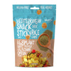 Woodridge Snacks | Vacuum Fried Veggies with Sticky Rice Chips | Mediterranean Mix | 12 Pack | 1.06 OZ (30g) Bags