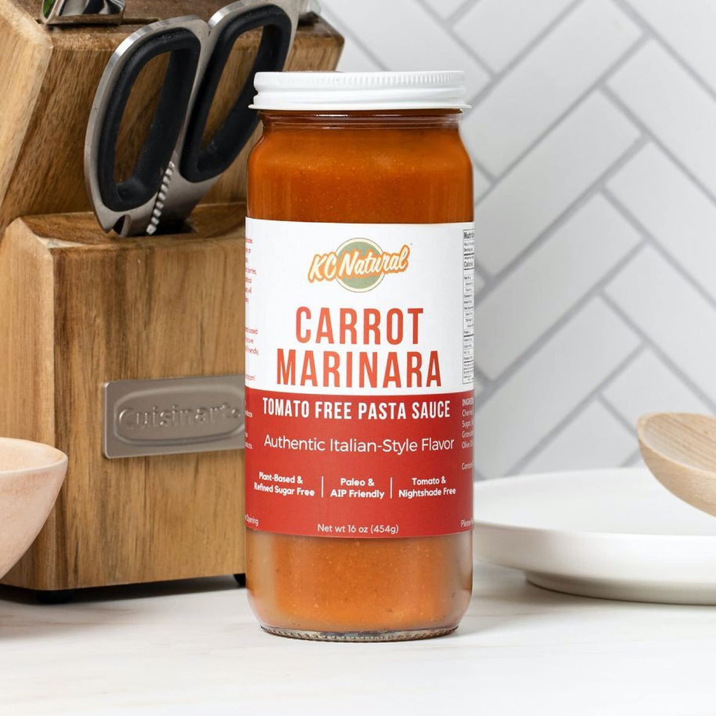 Kc Natural - Paleo Aip No Tomato Carrot Marinara - 16 Oz