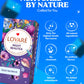 Lovare Night Beautea Tea Bags 48 G - Made In Ukraine - Ceylon Black Tea, Cherry Berries, Cornflower Petals, Royal Pomegranate Pl