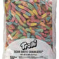 Trolli Gummy Candy Large Sour Brite Crawlers 5 Pound Bulk Bag