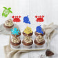 30 Pcs Ocean Sea Animals Cupcake Toppers Narwhal Fish Turtle Octopus Crab Cupcake Picks Baby Shower Under The Sea Animals Theme