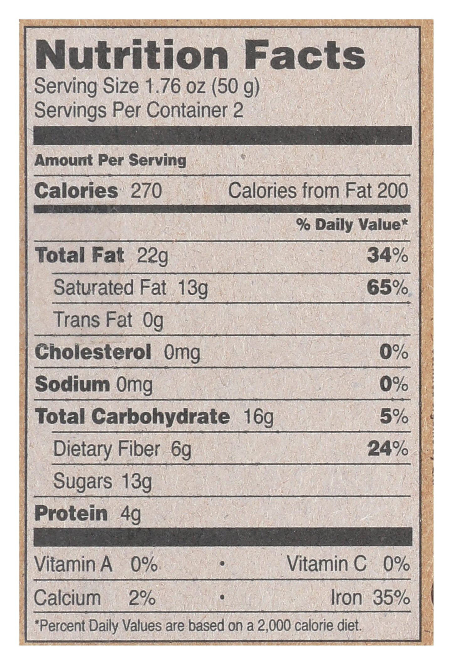 Jelina Chocolatier Organic Dark Chocolate  - Case of 8 - 3.52 OZ (8x3.52 OZ)