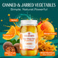 TrueSeaMoss Sea Moss Gel - Made in USA - Wildcrafted Seamoss, Fruits & Jarred Vegetables - Mango, Pack of 2 (Labels may Vary)