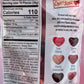 Jelly Belly Cherry Lovers Heart-Shaped Jelly Beans, 6 Flavors, 7 Oz