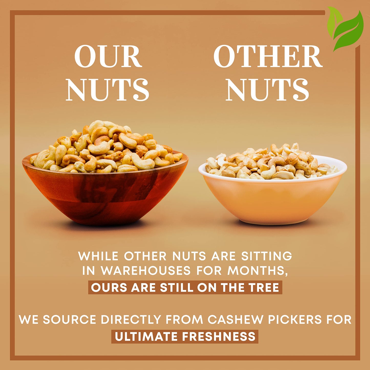 Oven Dry Roasted Fancy Cashews With Sea Salt-48 Oz (3 Lb) | Whole Cashews | No Oil | No Ppo | Vegan And Keto Friendly | Made Fro