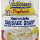 Pattersons Daybreak Sausage Gravy W Fresh Ground Pork - 12  8 Oz Cans