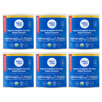 Baby'S Only Organic Complete Nutrition Infant Formula, Milk Based Powder Modeled After Breast Milk, Organic Baby Formula With Ir