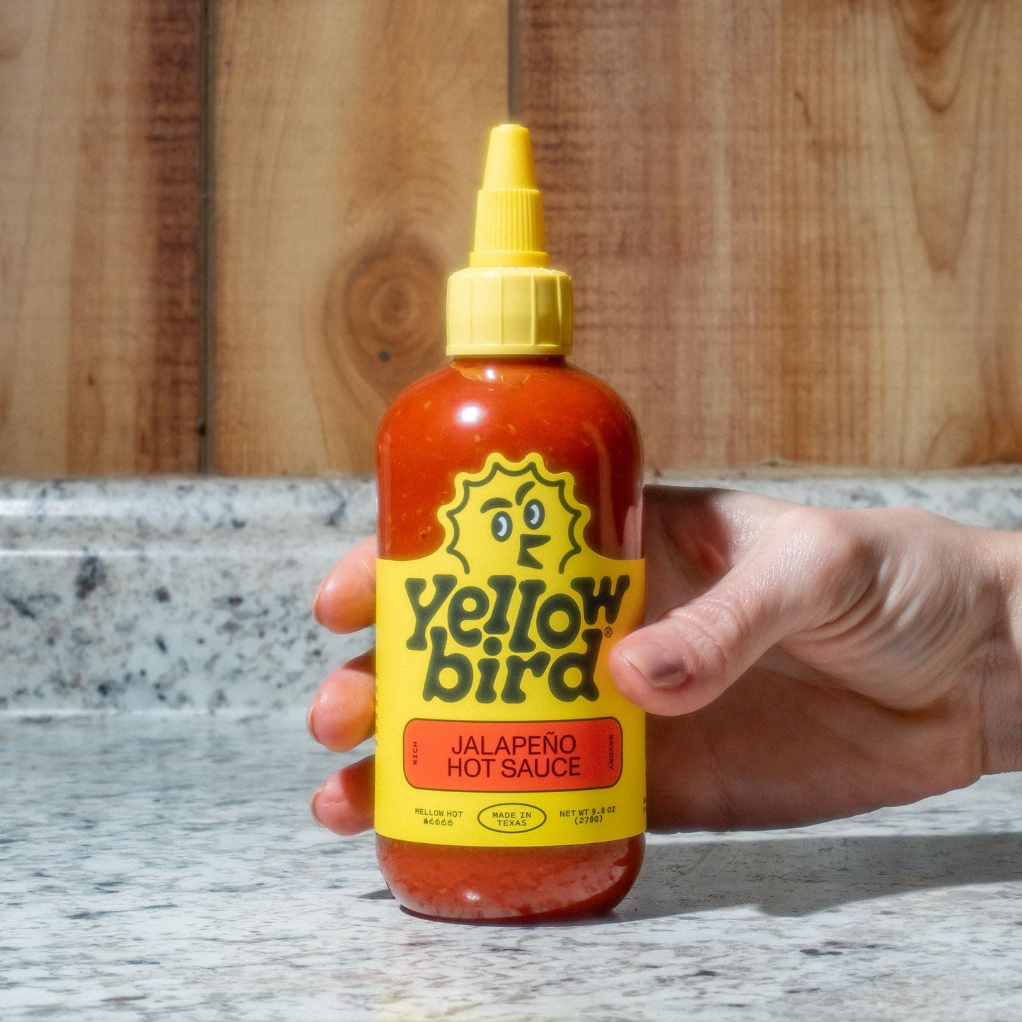 Jalapeno Hot Sauce By Yellowbird - Jalapeno Hot Sauce With Red Jalapeno Peppers, Carrots, Onions, And Garlic - Plant-Based, Glut