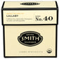Steven Smith Teamaker Lullaby No. 40, Chamomile, Lemongrass, Lavender, Ashwagandha, Caffeine-Free, Organic Relaxing & Bedtime Wellness, Sugar-Free, Herbal Tea Bags, 15 Sachets, 0.95Oz Each